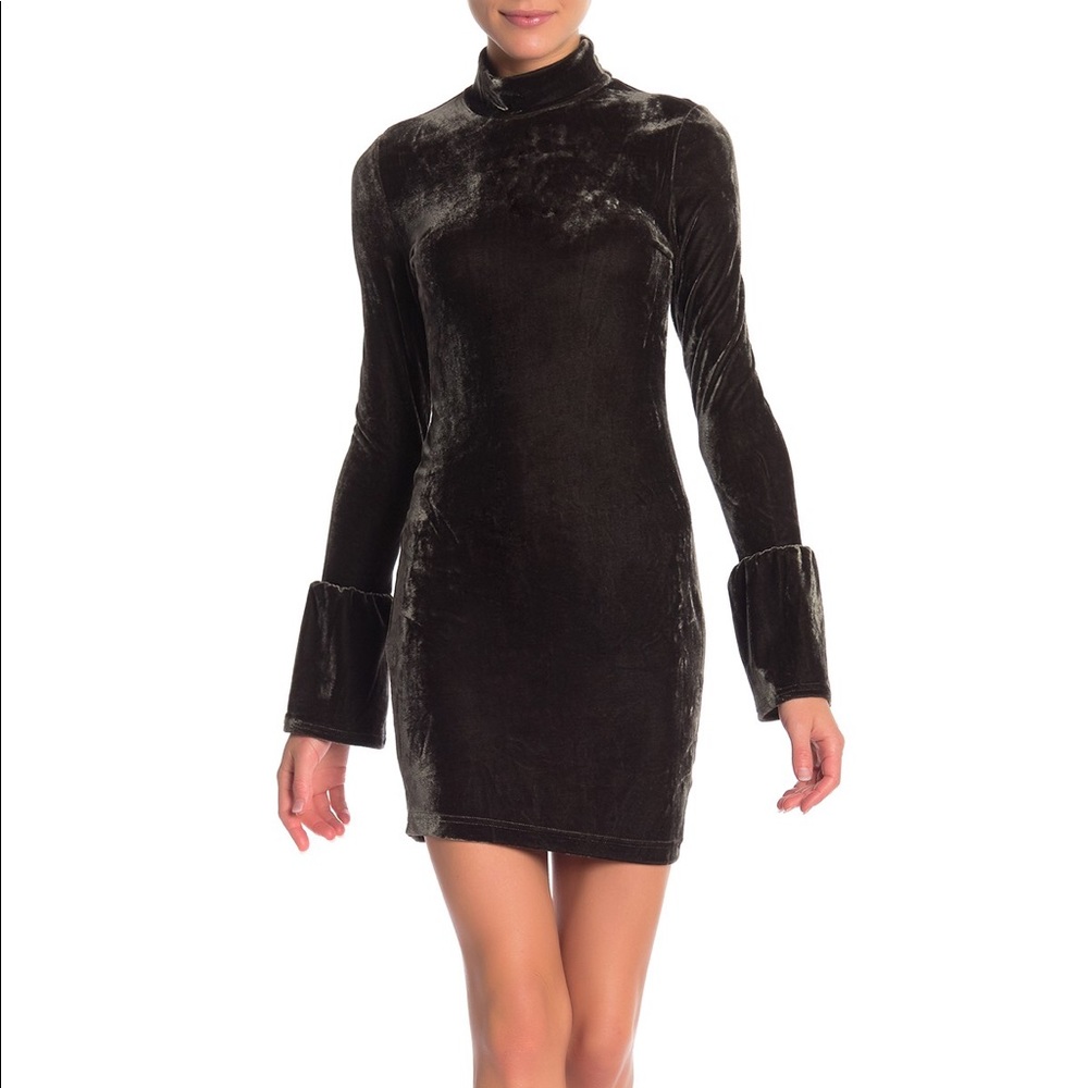 Re Named Velvetine Bell Dress